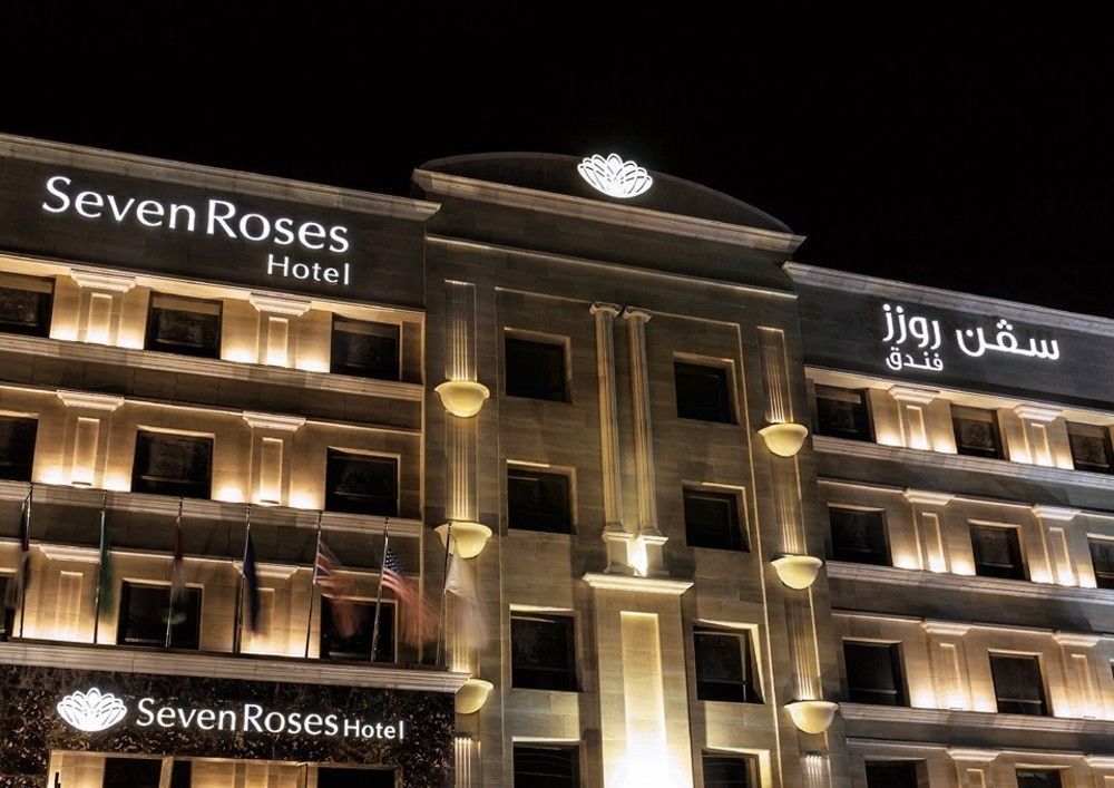 Seven Roses Hotel Amman Exterior foto